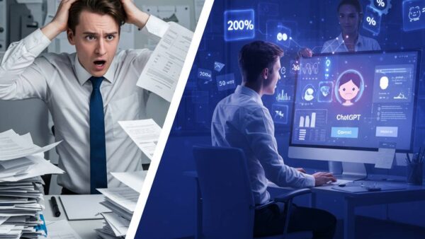 生成AI革命：ChatGPTとGeminiで業務効率200%UP！無料講座で今すぐ始める方法