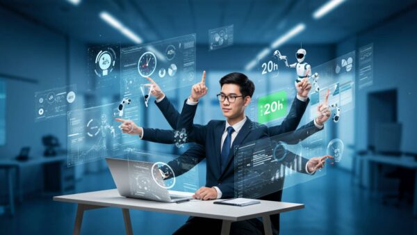 週40時間が20時間に！生成AIで実現する驚異の業務効率化メソッド
