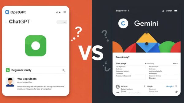 ChatGPTとGeminiを徹底比較！初心者が選ぶべきAIはどっち？