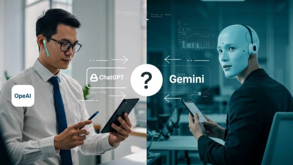 ChatGPTとGeminiを徹底比較！あなたのビジネスに最適な生成AIはどっち？