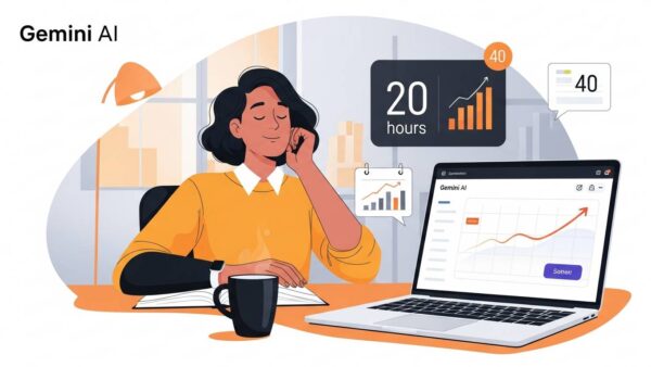 週40時間の労働を20時間に減らした！Geminiを使った業務効率化の全て