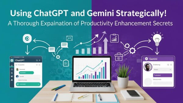 ChatGPTとGeminiを使い分ける！生産性向上の秘訣を徹底解説